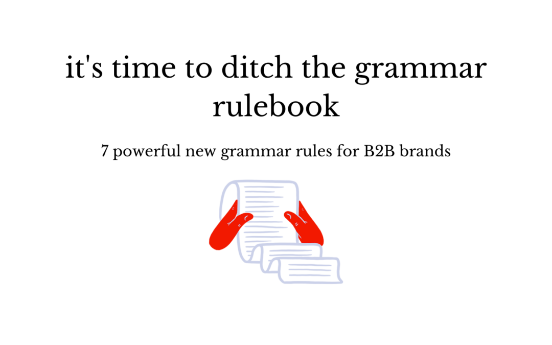The Rise (and Fall?) of the Em Dash: How Grammar Mechanics Age Out of the B2B Lexicon